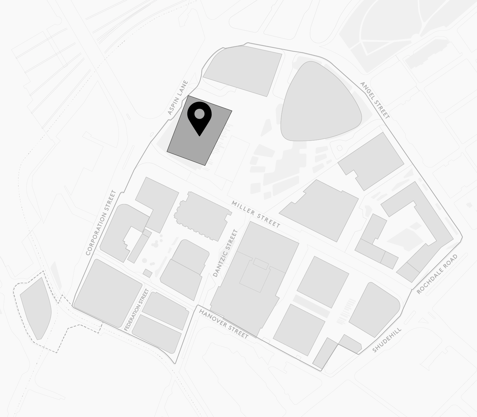 4 Angel Square map