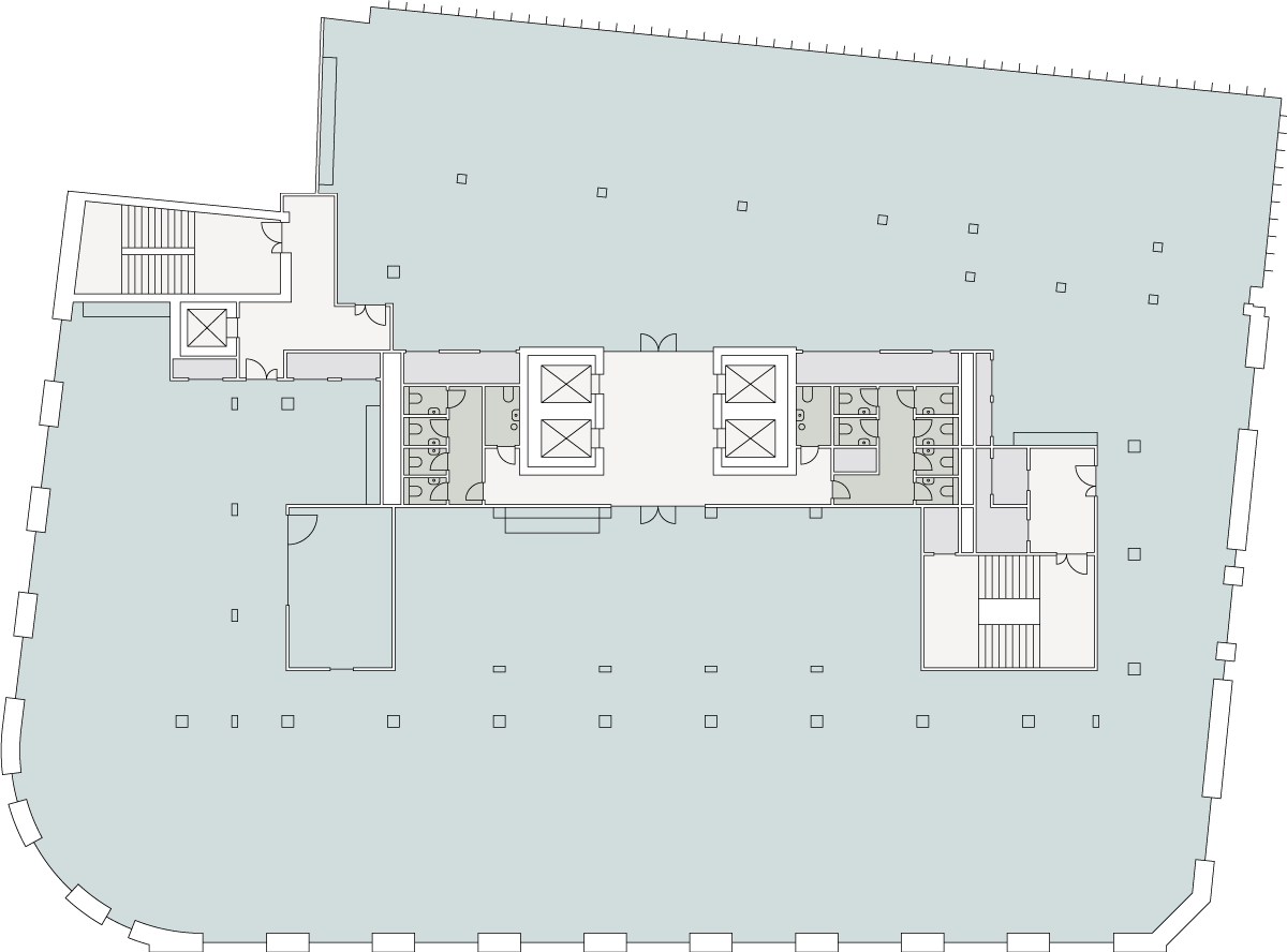 Old Bank Third Floor Plan